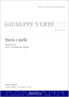 Rigoletto - Questa o quella (dal no. 2) 