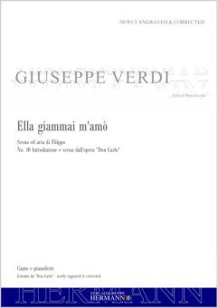 Don Carlo - Ella giammai m'amò (n° 10) 