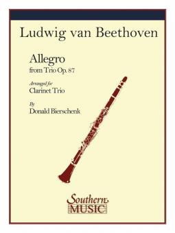 Allegro from trio op. 87 