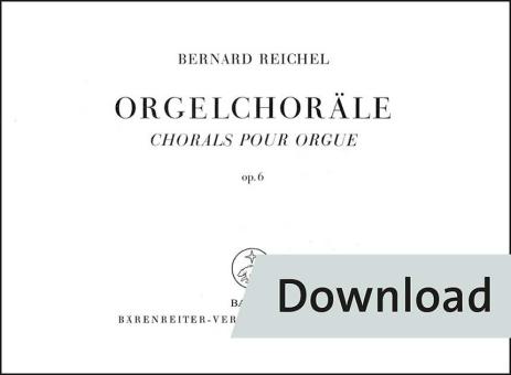 Chorals pour orgue op. 6 