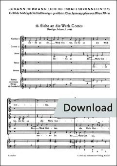 Siehe an die Werke Gottes Nr. 13 