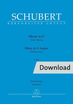 Messe en sol majeur D 167 Download