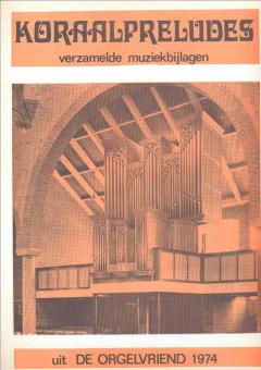 Orgelvriend 1974 Koraalpreludes 