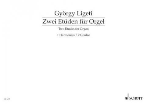 Deux etudes pour orgue Standard