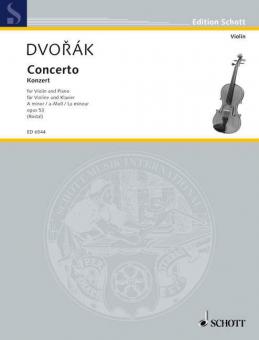 Concerto pour Violon la mineur op. 53 B 108 Standard