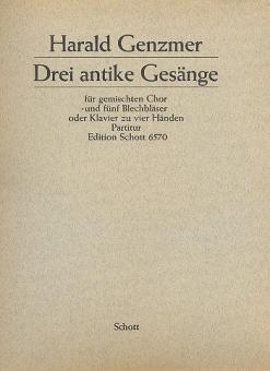 Drei antike Gesänge GeWV 50 