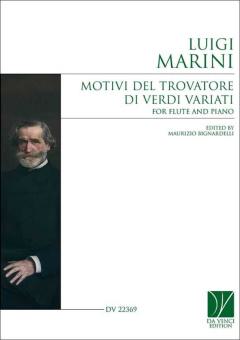 Motivi del Trovatore di Verdi variati per flauto 