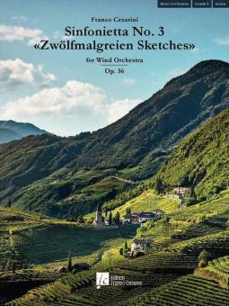 Sinfonietta No. 3 "Zwölfmalgreien Sketches" op. 56 