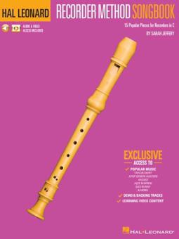 Hal Leonard Recorder Method Songbook 