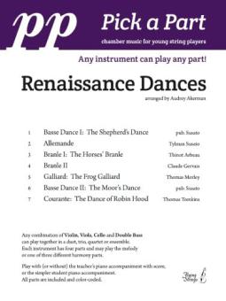 Renaissance Dances (Pick a Part) 