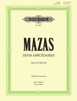 Mazas Duet 3 op. 85 