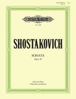Cello Sonata in D minor op. 40 
