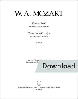 Konzert Nr. 25 C-Dur KV 503 Download