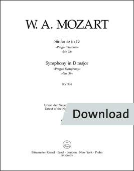 Sinfonie Nr. 38 D-Dur KV 504 "Prager Sinfonie" Download