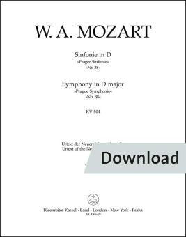 Sinfonie Nr. 38 D-Dur KV 504 "Prager Sinfonie" Download