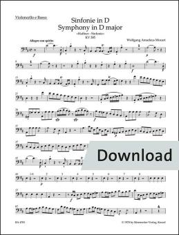 Sinfonie Nr. 35 D-Dur KV 385 "Haffner-Sinfonie" Download