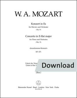 Konzert Nr. 9 Es-Dur KV 271 "Jeunehomme" Download