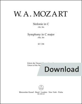 Sinfonie Nr. 34 C-Dur KV 338 Download