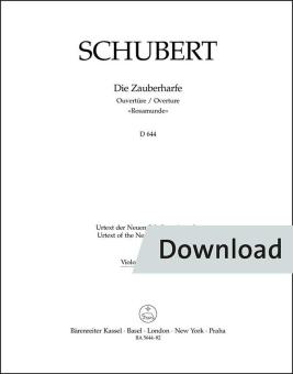 Die Zauberharfe. Ouvertüre C-Dur D 644 "Rosamunde" Download