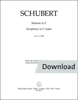 Sinfonie Nr. 6 C-Dur D 589 Download