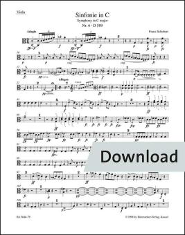 Sinfonie Nr. 6 C-Dur D 589 Download