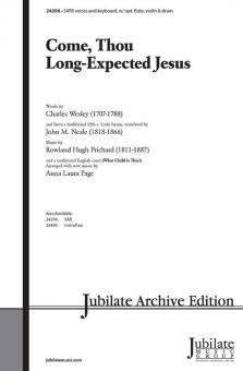 Come, Thou Long Expected Jesus 