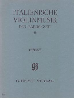 Musique italienne pour violon de l'époque baroque Vol. 2 