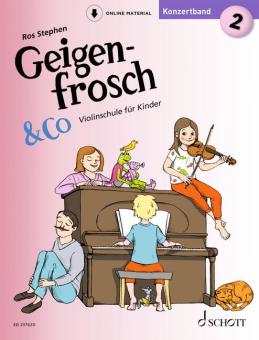 Geigenfrosch & Co: Konzertbuch 2 