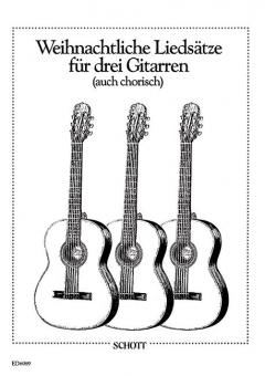 Weihnachtliche Liedsätze Standard