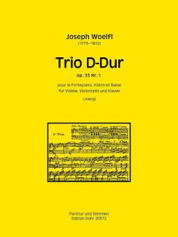 Klaviertrio D-Dur op. 23/1 