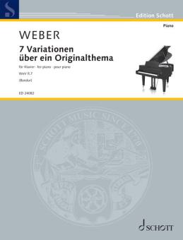 7 variations sur un thème original, op. 9 WeV R.7 Standard