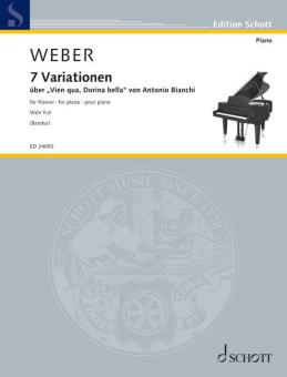 7 Variations, op. 7, WeV R.6 Standard