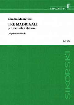 3 madrigaux Download
