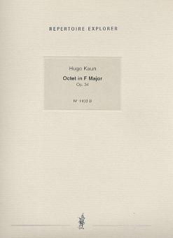 Oktett F-Dur op. 34 