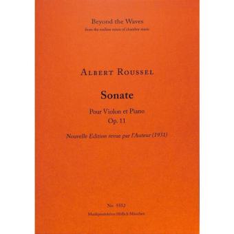 Sonate pour violon et piano op. 11 