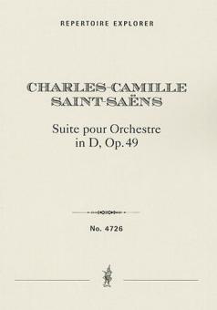 Suite pour orchestre in D op. 49 