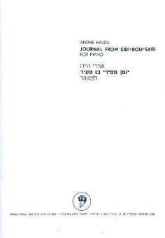 Journal from Sidi-Bou-Said 