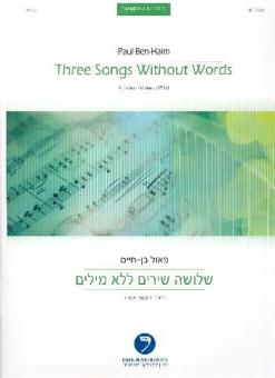 Three Songs Without Words 