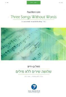3 Songs without Words 