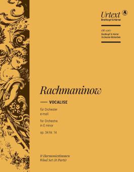 Vocalise en mi mineur, op. 34/14 