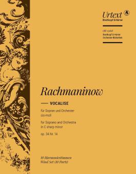 Vocalise en do dièse mineur, op. 34/14 