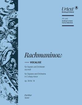 Vocalise en do dièse mineur, op. 34/14 