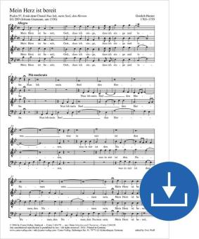 Mein Herz ist bereit 