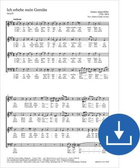 Ich erhebe mein Gemüte Download