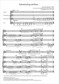 Schmetterling und Rose Standard