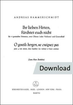 Ihr lieben Hirten, fürchtet euch nicht Download
