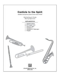 Canticle To The Spirit 