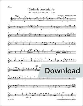 Sinfonia concertante Es-Dur KV Anh. I,9 (297b) Download