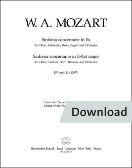 Sinfonia concertante Es-Dur KV Anh. I,9 (297b) Download