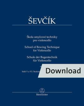 Schule der Bogentechnik op. 2 - Heft 5 und 6 Download